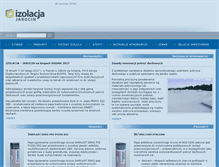 Tablet Screenshot of izolacja-jarocin.pl